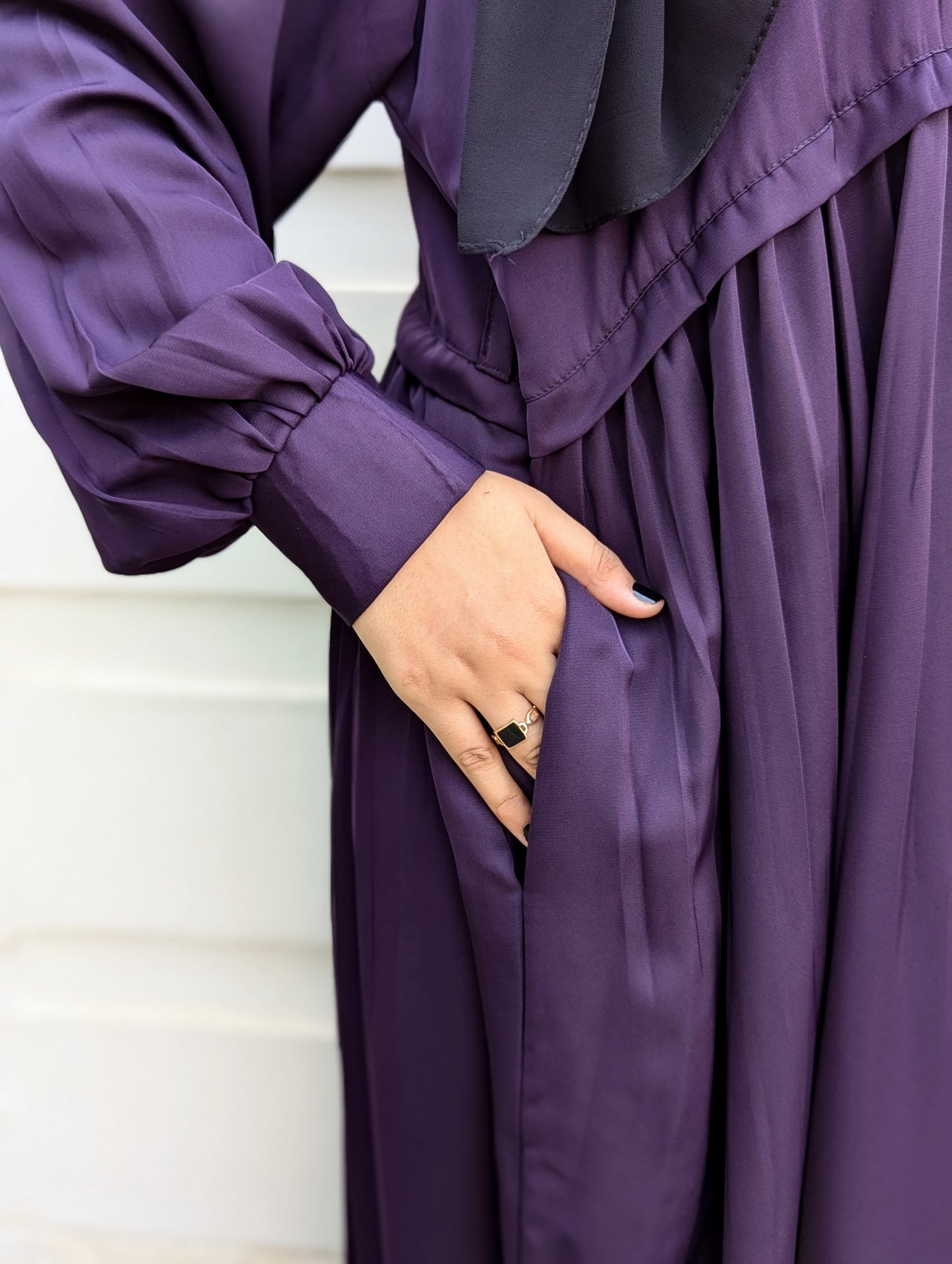 CARIA MAXI ABAYA –RUSSIAN VIOLET