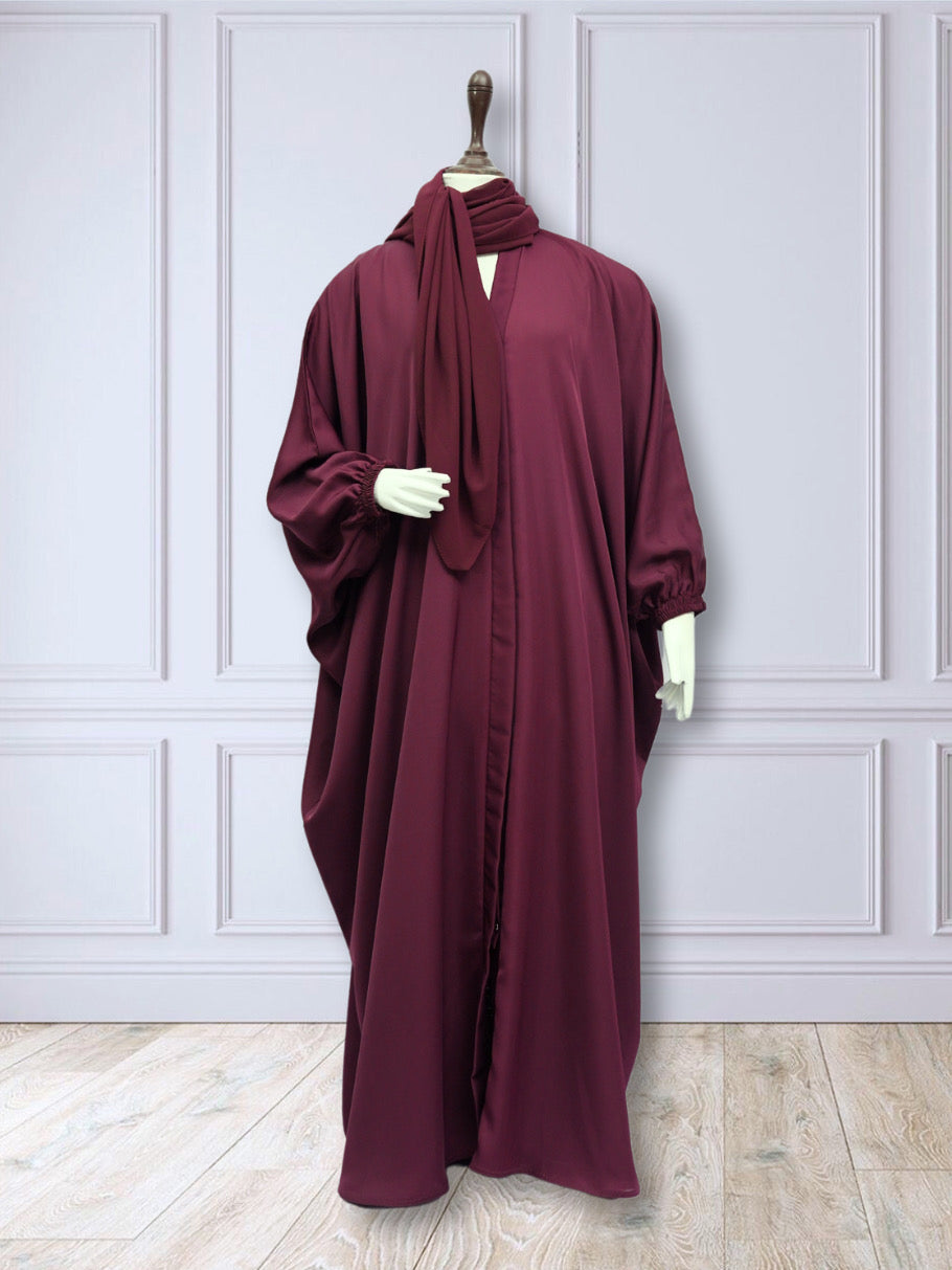 ESRA KAFTAN ABAYA - WINE