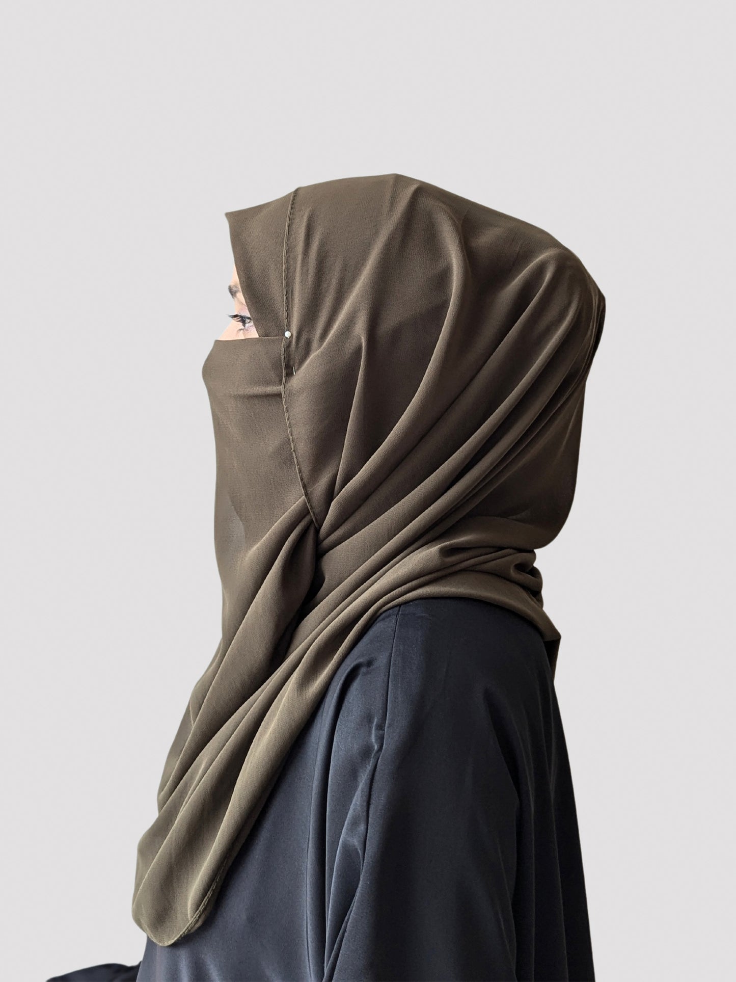 MAXI GEORGETT HIJAB –UMBER