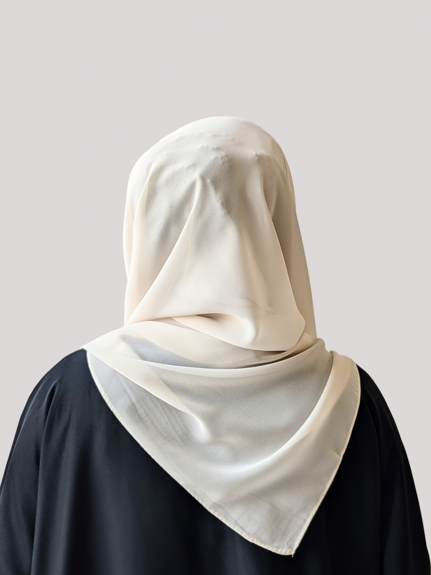 MAXI GEORGETT HIJAB – CREAM