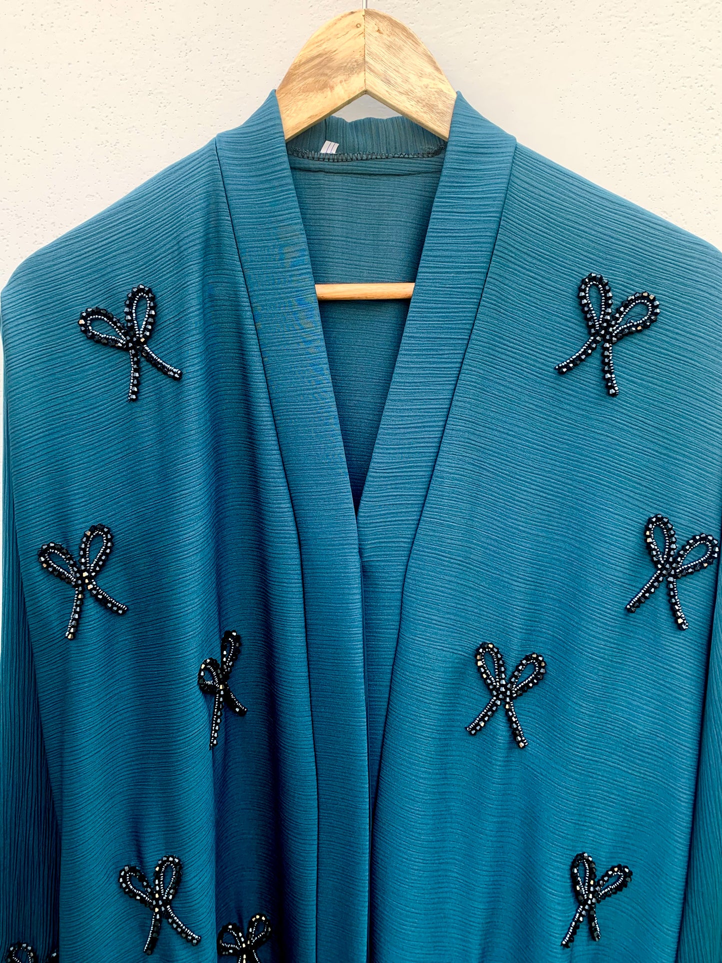 LUX TEAL BOW