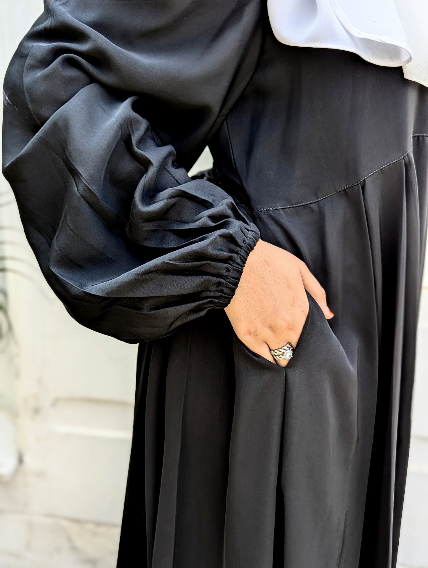 EMEL MAXI ABAYA - BLACK