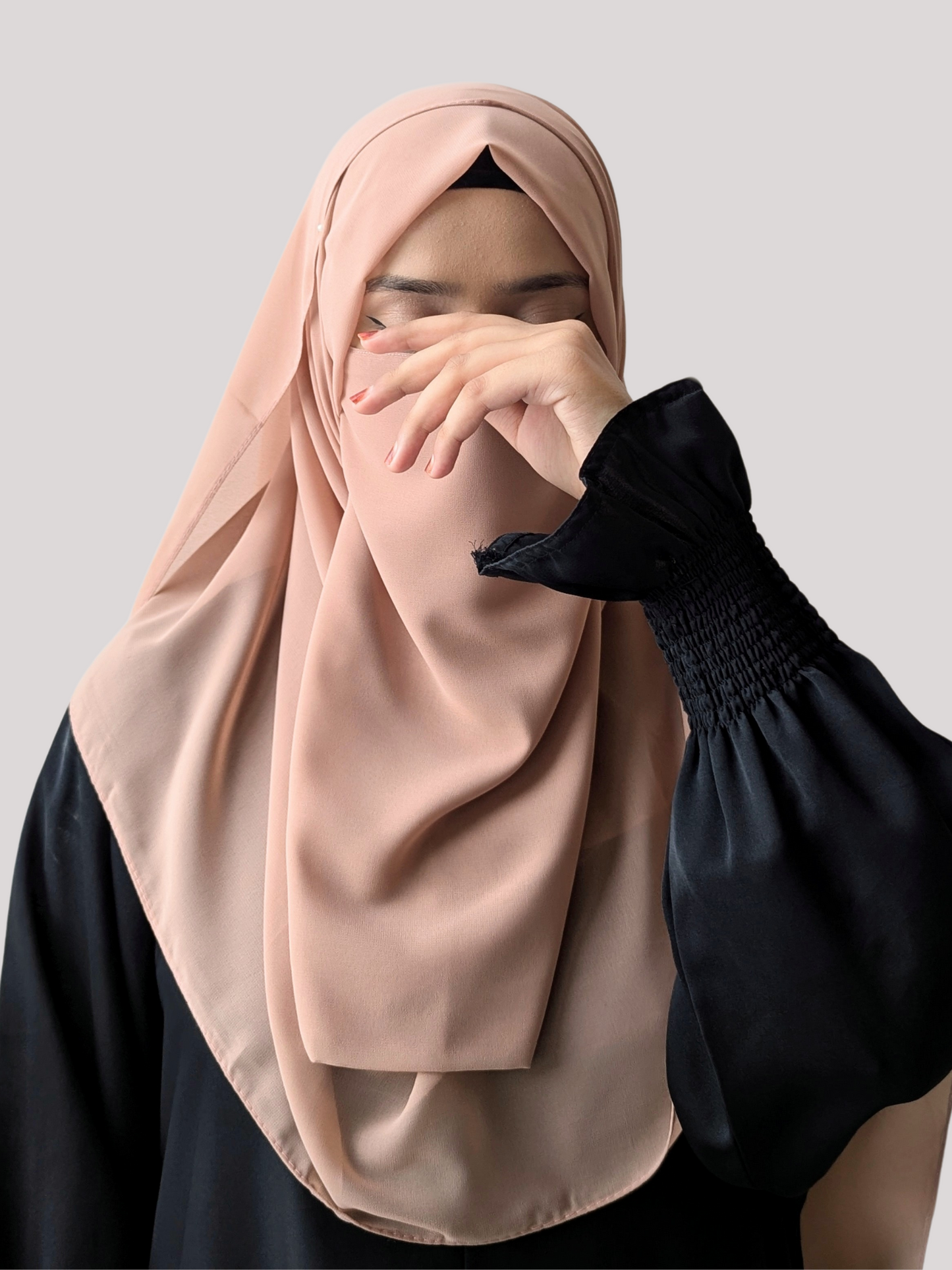 MAXI GEORGETT HIJAB – FAWN