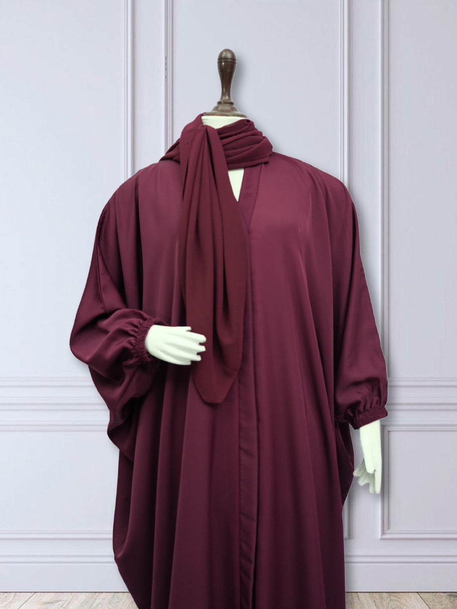 ESRA KAFTAN ABAYA - WINE