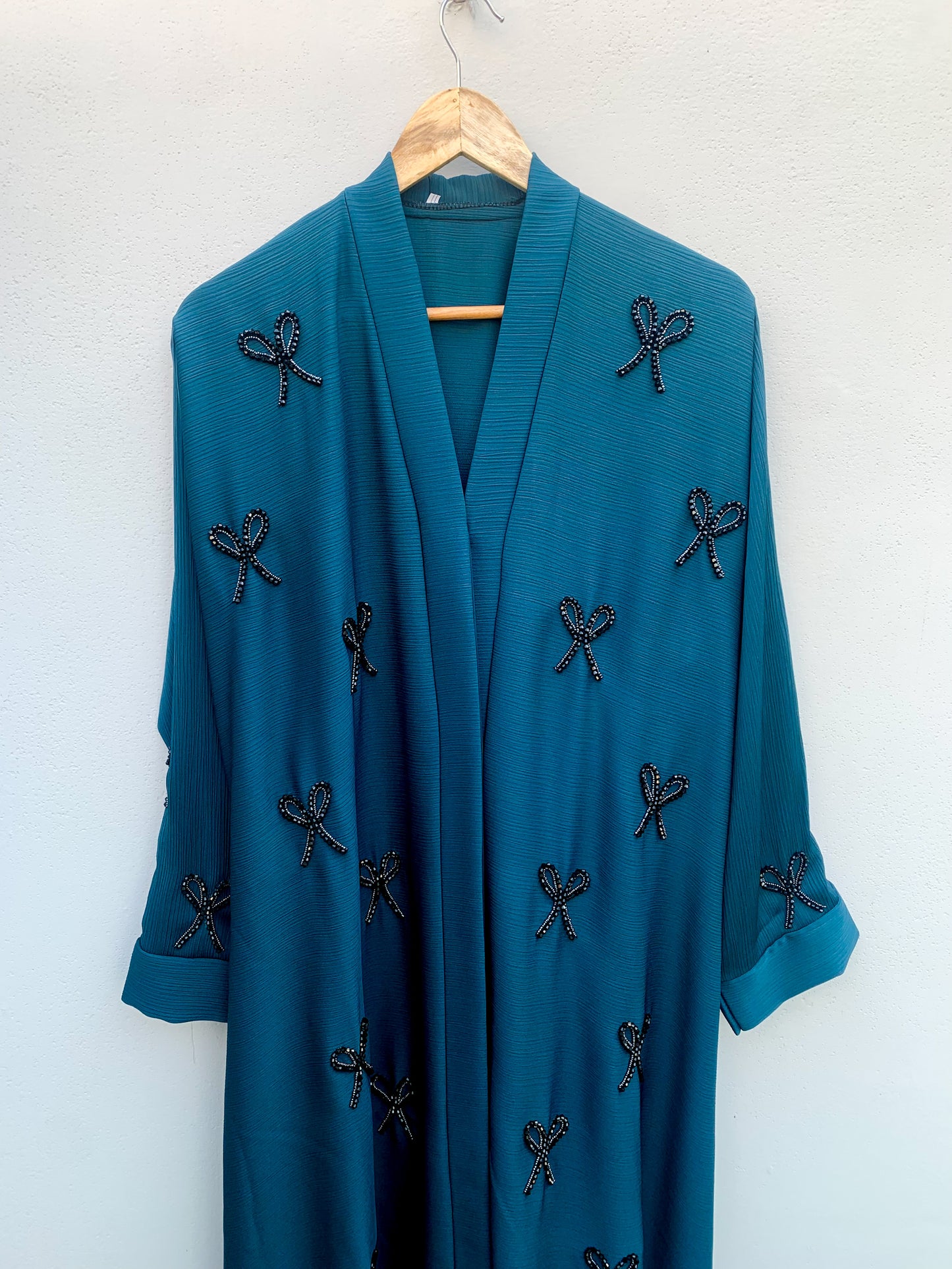 LUX TEAL BOW