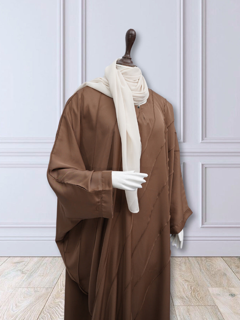 Azra Pleated Kaftan Penut