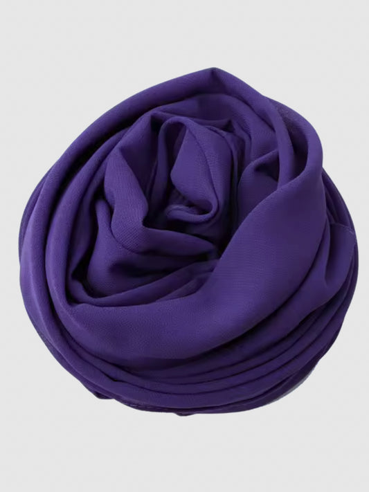 MAXI GEORGETT HIJAB – PURPLE