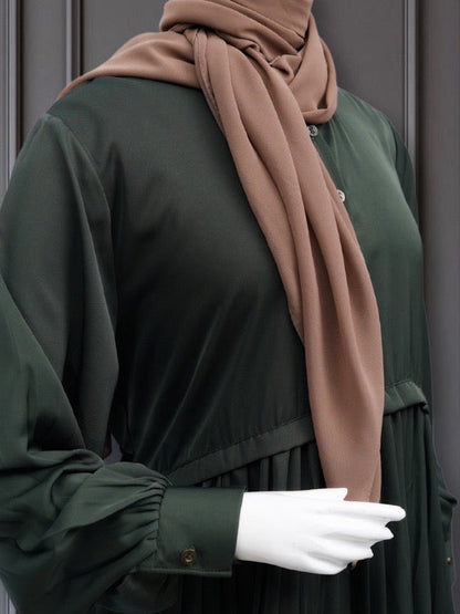 Caria Maxi Abaya Fern Green