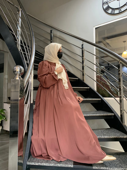 Memel Maxi Abaya Peach Pink