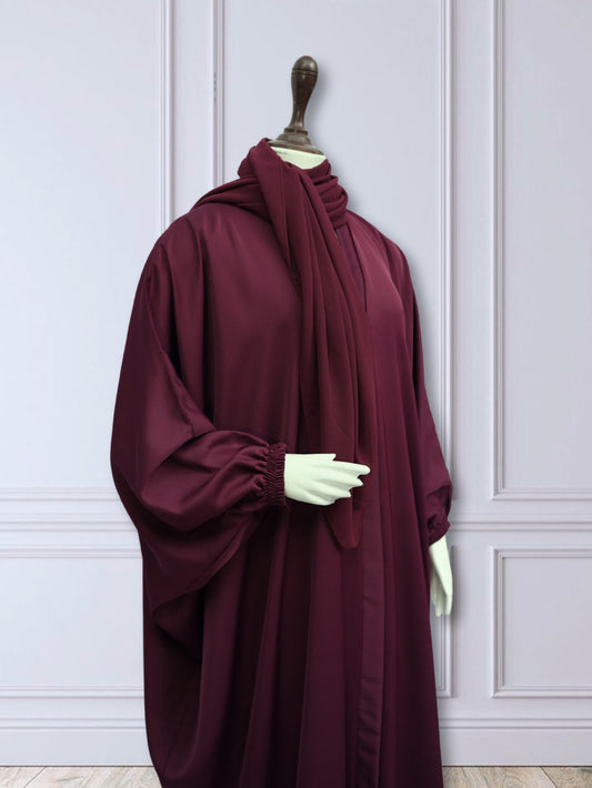 ESRA KAFTAN ABAYA - WINE
