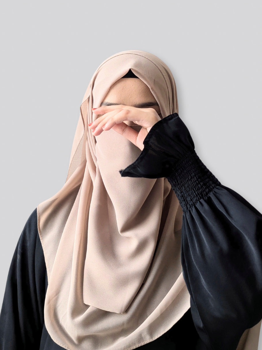 MAXI GEORGETT HIJAB – BAIGE