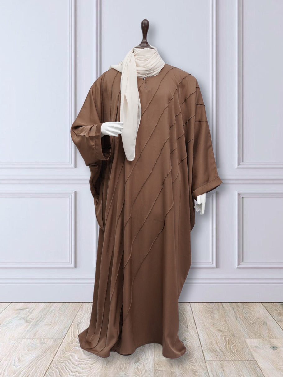 Azra Pleated Kaftan Penut