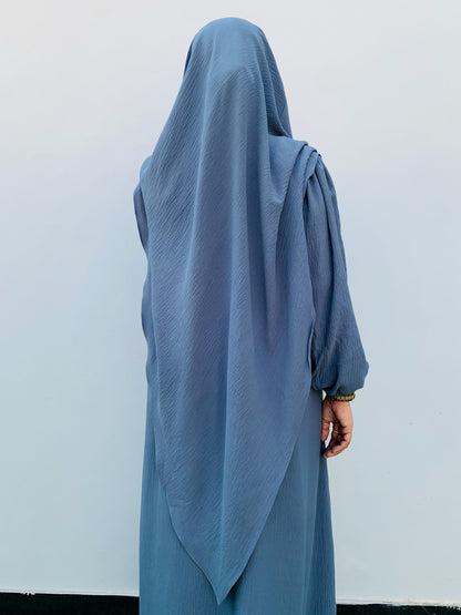 TALIYAH KHIMAR  2 PC SET ( SEA MIST)