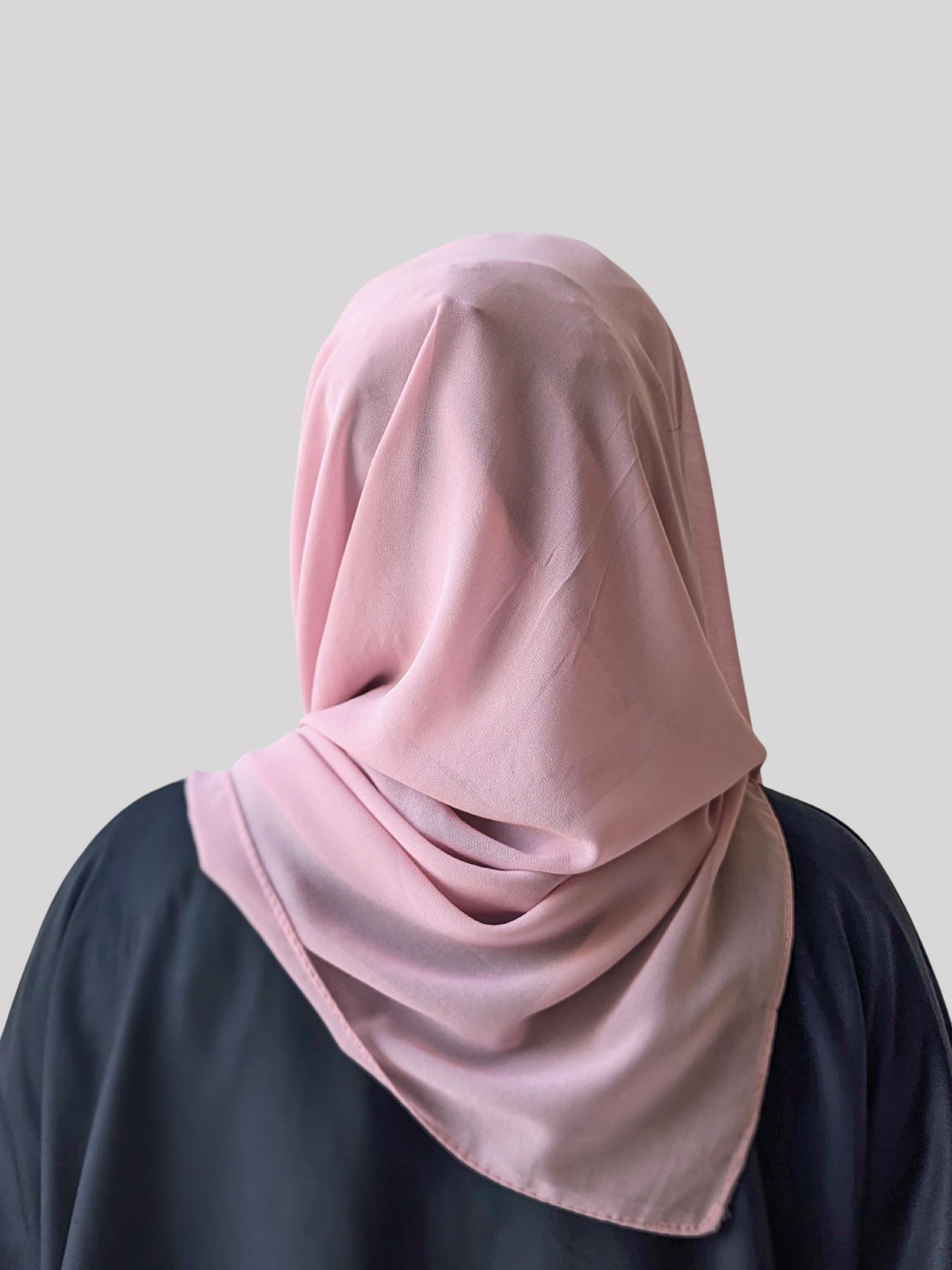 MAXI GEORGETT HIJAB – POWDER PINK