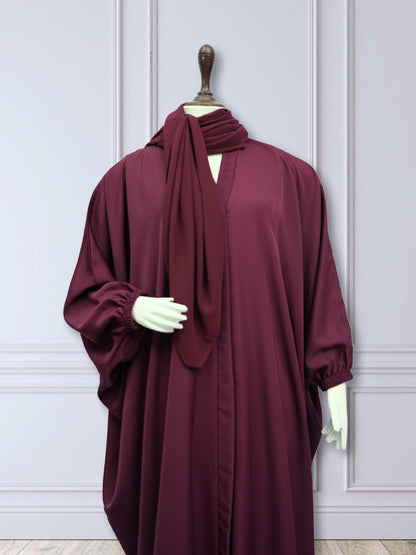 ESRA KAFTAN ABAYA - WINE