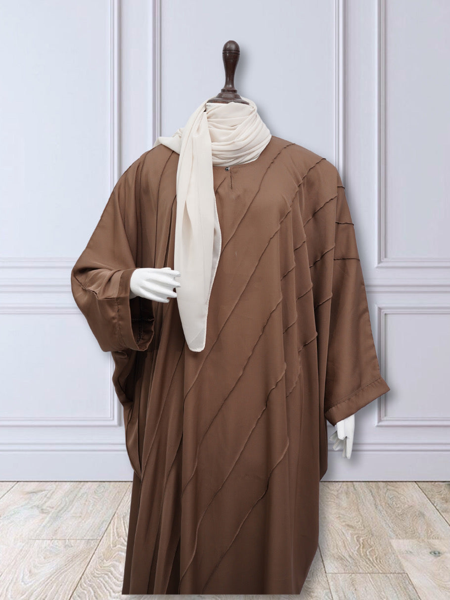 Azra Pleated Kaftan Penut