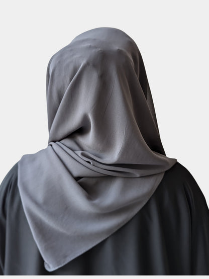 MAXI GEORGETT HIJAB – CHRCOAL
