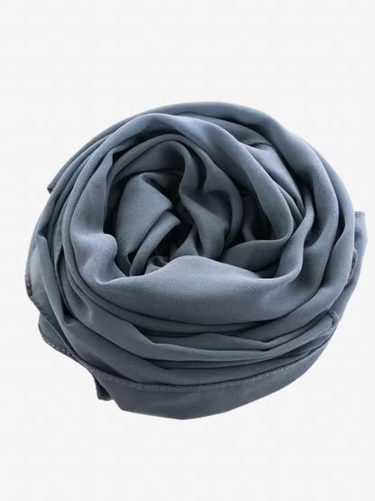 MAXI GEORGETT HIJAB – CHRCOAL