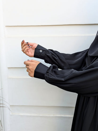 Caria Maxi Abaya Black