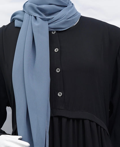 Caria Maxi Abaya Black