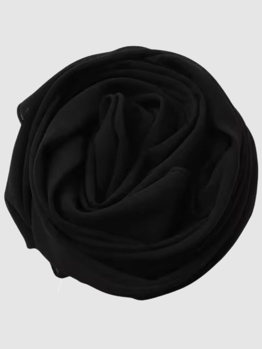 MAXI GEORGETT HIJAB – BLACK